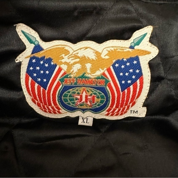 JEFF Hamilton Super Bowl XXXV 2001 Coat XL - Picture 5 of 11